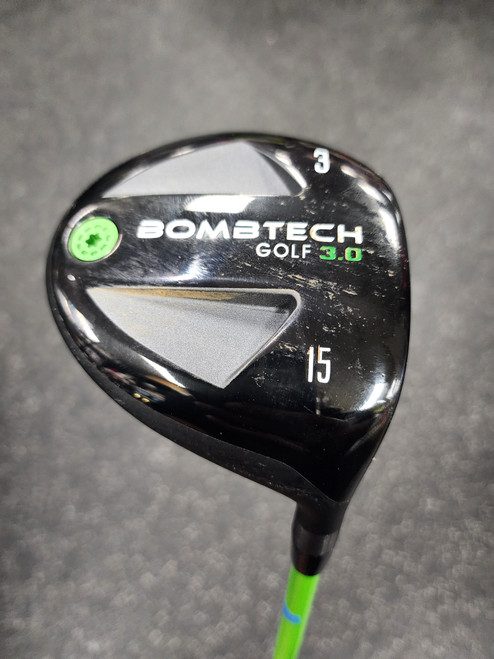 Vist Large View of Product Image Which is Used BOMBTECH GOLF 3.0 Mens Fairway Wood RH 3 Wood