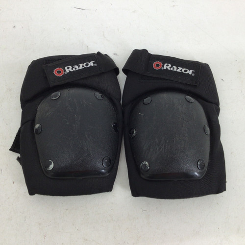 Vist Large View of Product Image Which is Used RAZOR KNEE PADS SR MD Inline Kneepads Black MD