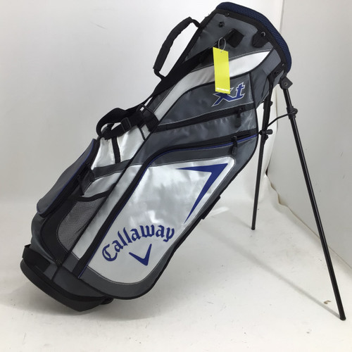 Vist Large View of Product Image Which is Used Callaway XT 4 WAY STAND BAG Teen Stand Bag White