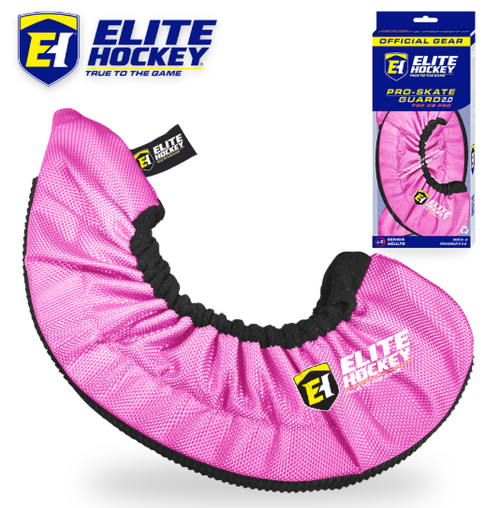 Vist Large View of Product Image Which is New ELITE HOCKEY PRO-SKATE SOAKER/ GUARD PNK SR