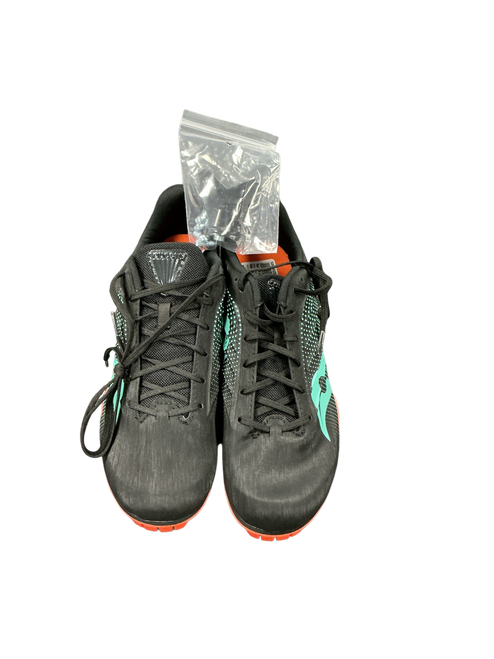 Vist Large View of Product Image Which is Used Saucony Track & Field Cleats Adult Black Senior 10.5