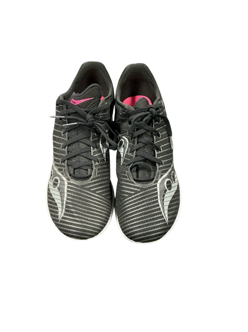 Vist Large View of Product Image Which is Used Saucony Track & Field Cleats Adult Black Senior 10.5