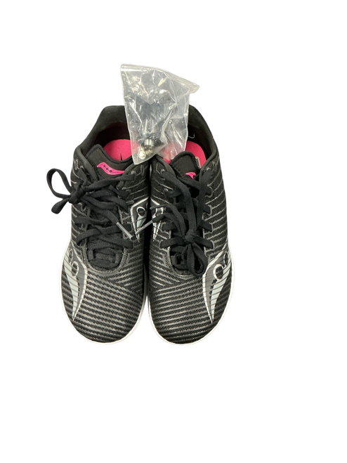 Vist Large View of Product Image Which is Used Saucony Track & Field Cleats Adult Black Senior 6.5