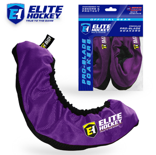 Vist Large View of Product Image Which is New ELITE HOCKEY PRO-BLADE SKATE SOAKER/GUARD PRP MED