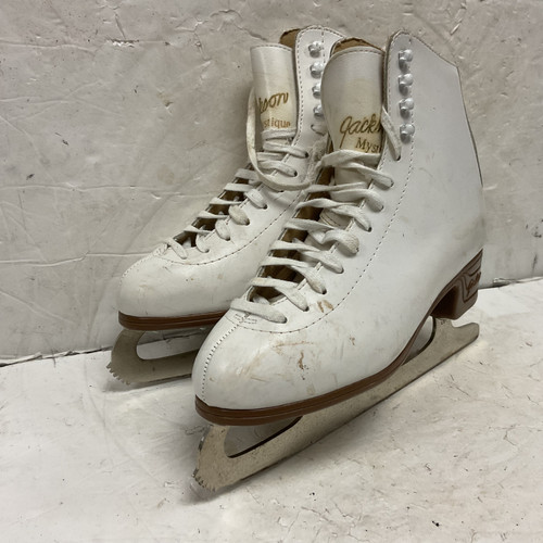 Vist Large View of Product Image Which is Used Jackson MYSTIQUE WomensFigure Skate White Senior 7.5