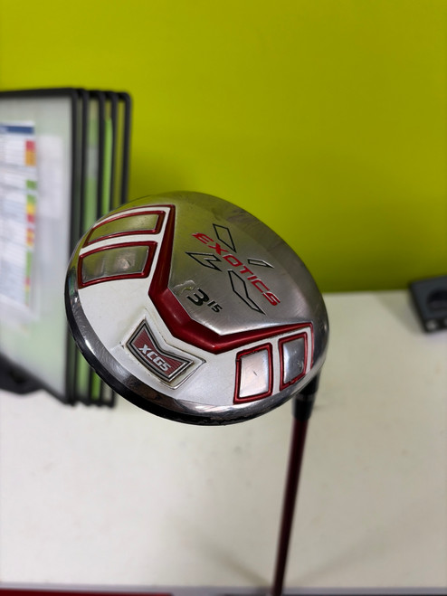 Vist Large View of Product Image Which is Used Tour Edge EXOTICS Mens Fairway Wood RH 3 Wood