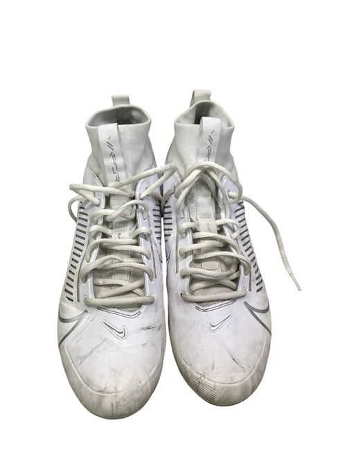 Vist Large View of Product Image Which is Used Nike VAPOR Adult FB Cleats White Senior 12