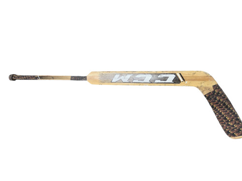 Vist Large View of Product Image Which is Used CCM E 4.5 FULL RIGHT STICK Junior Goalie Stick 25"