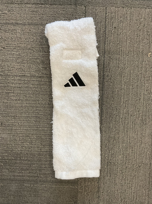 Vist Large View of Product Image Which is Used Adidas TOWEL Football Accessory White