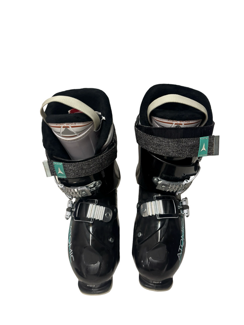 Vist Large View of Product Image Which is Used Atomic LIVEFIT 70 Ski Boots Black 270 MP - M09 - W10 - Excellent