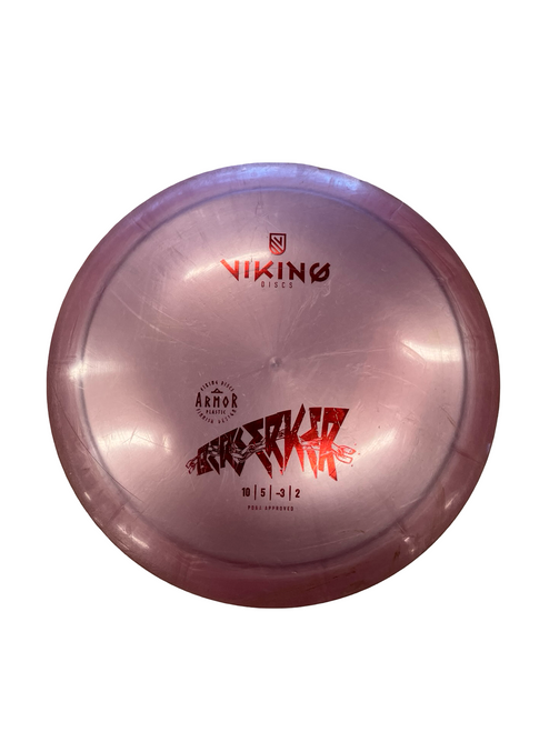 Vist Large View of Product Image Which is Used VIKING BERSERKER Disc Golf Driver Pink
