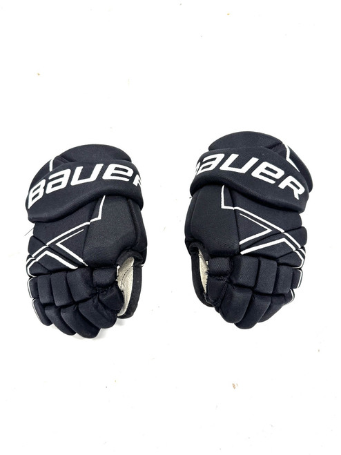 Vist Large View of Product Image Which is Used Bauer NSX Junior Gloves Black 10"