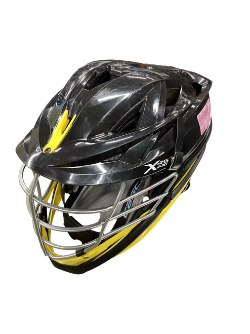Vist Large View of Product Image Which is Used Cascade XRS PRO Lacrosse Helmet Black MD