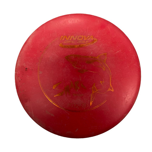 Vist Large View of Product Image Which is Used Independent DX SHARK Disc Golf Mid Range Red