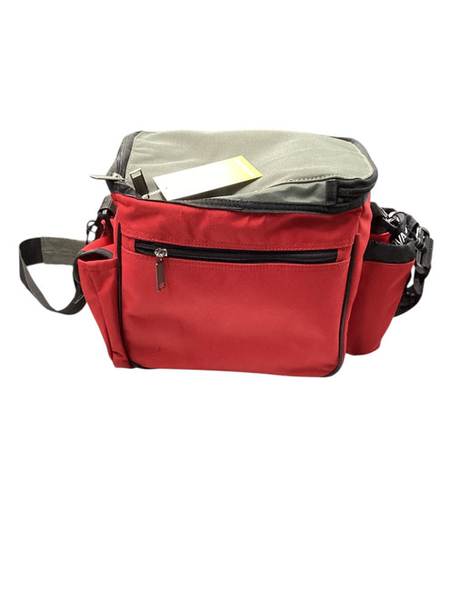 Vist Large View of Product Image Which is Used Innova Disc Golf Bag Red