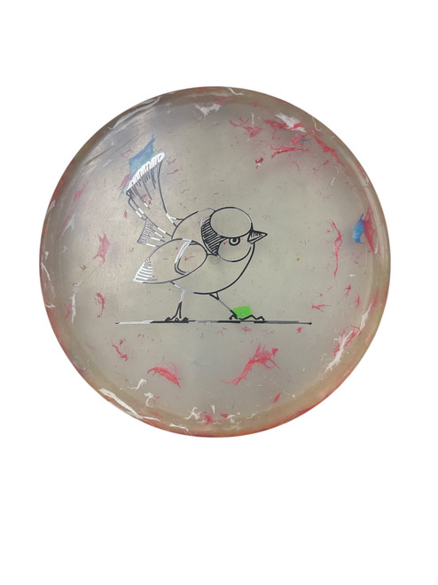 Vist Large View of Product Image Which is Used BIRD PURPLE Disc Golf Mid Range Grey