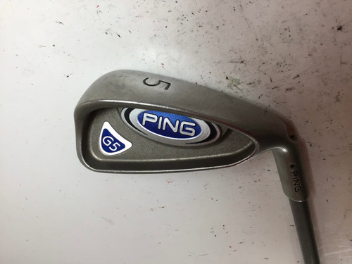 Vist Large View of Product Image Which is Used Ping G5 Mens Individual Iron RH 5 Iron