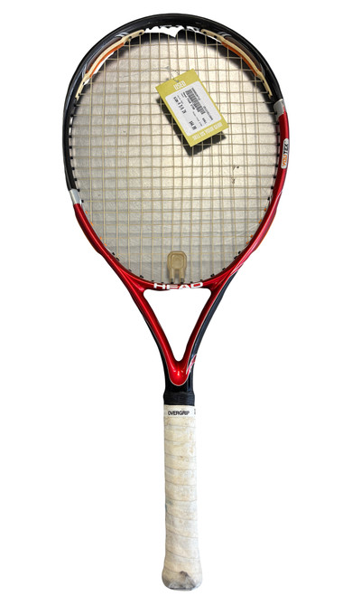 Vist Large View of Product Image Which is Used Head FOUR STAR Adult Tennis Racquet Red 4 5/8"