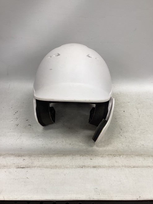 Vist Large View of Product Image Which is Used Victus HELMET Batting Helmet No Mask White One Size