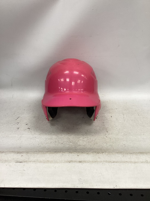 Vist Large View of Product Image Which is Used Rawlings CFTB YTH Batting Helmet No Mask Pink One Size