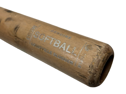 Vist Large View of Product Image Which is Used Louisville Slugger Maple MSB3 29.5oz ASA Wood Softball Bat 34"