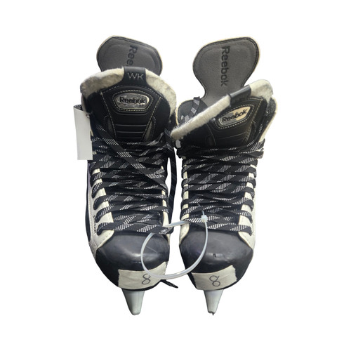 Vist Large View of Product Image Which is Used Reebok WHITE K DSS Senior Hockey Skate Senior 8