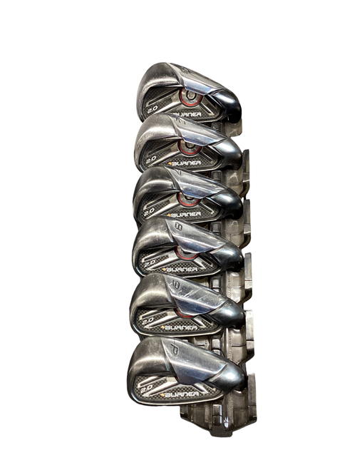 Vist Large View of Product Image Which is Used Taylormade BURNER 2.0 Mens Golf Iron Set Right Hand 5I-PW
