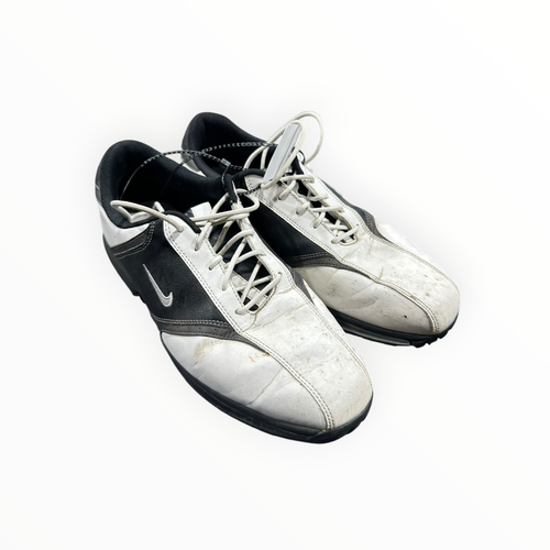 Vist Large View of Product Image Which is Used Nike Mens Golf Shoes White Senior 11.5