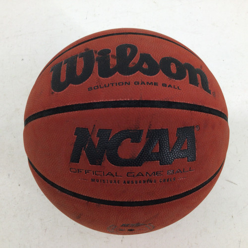 Vist Large View of Product Image Which is Used Wilson SOLUTION NCAA 29.5 INDOOR BALL Basketball Adult Indoor