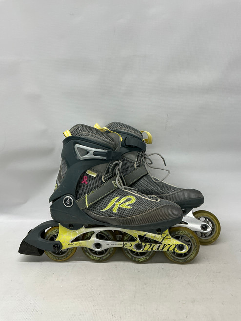 Vist Large View of Product Image Which is Used K2 ANDRA W Senior Rec Fitness Skates Grey Senior 9.5
