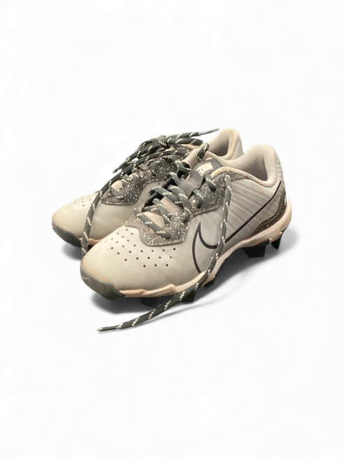 Vist Large View of Product Image Which is Used Nike FAST FLEX BB/SB Cleats Grey Youth 13.0