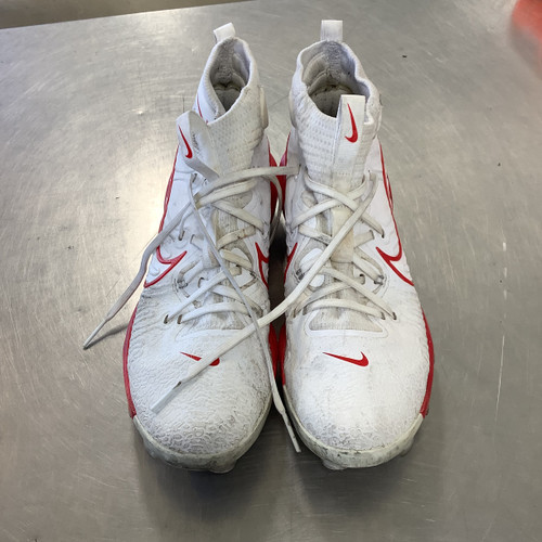 Vist Large View of Product Image Which is Used Nike HURRACHE BB/SB Cleats White Senior 9