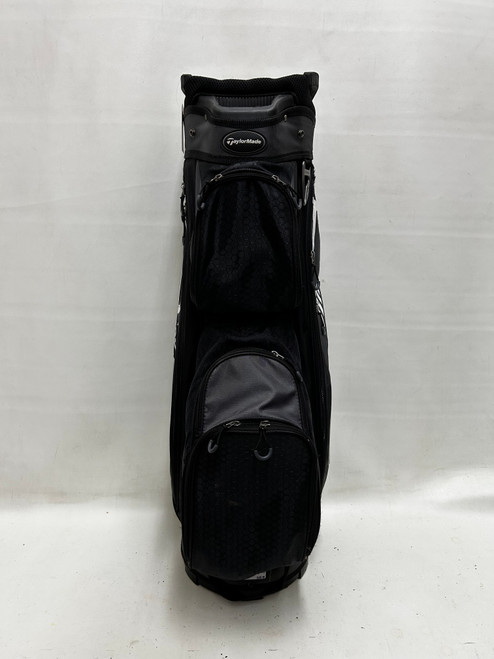 Vist Large View of Product Image Which is Used Taylormade ORGANIZER Mens Cart Bag Black