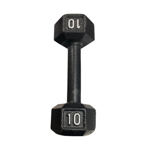 Vist Large View of Product Image Which is Used Hex Dumbbell (Each) 10 lb