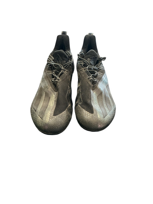 Vist Large View of Product Image Which is Used Adidas LAX Cleats Mens White Senior 11