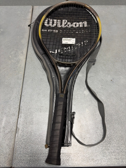 Vist Large View of Product Image Which is Used Wilson SRS NEMESIS Adult Tennis Racquet None Unknown
