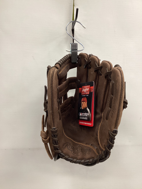 Vist Large View of Product Image Which is Used Rawlings PLAYER PREFERED BB/SB Glove RH Throw Brown 12 1/2"