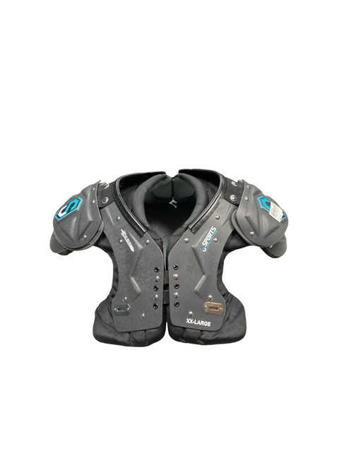Vist Large View of Product Image Which is Used SPORTS UNLIMITED XCALIBUR SP 2XL FB Shoulder Pads