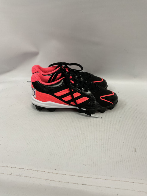 Vist Large View of Product Image Which is Used Adidas BB/SB Cleats Black And Pink Junior 01