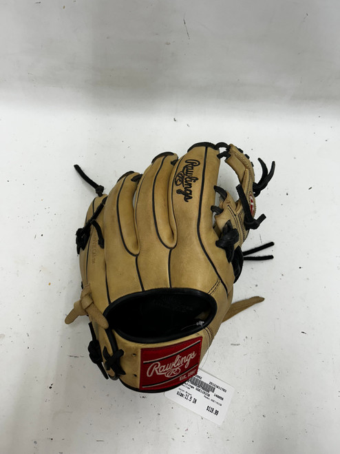 Vist Large View of Product Image Which is Used Rawlings GGE115ICB BB/SB Glove RH Throw Brown 11 1/2"