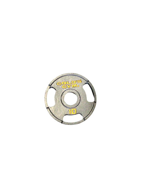 Vist Large View of Product Image Which is Used Golds Gym Olympic Plate (Each) 10 lb