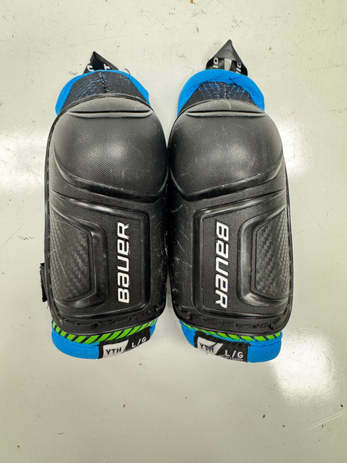 Vist Large View of Product Image Which is Used Bauer X Youth Elbow Pads LG