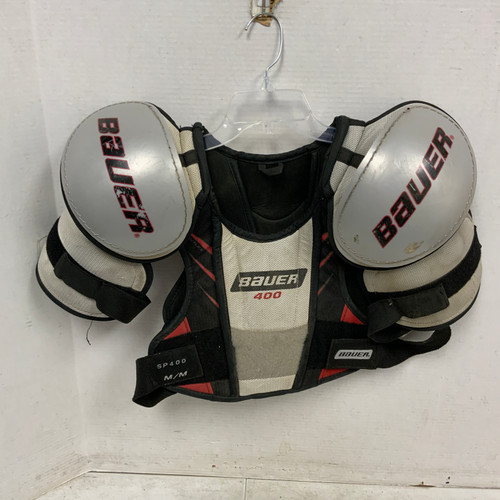 Vist Large View of Product Image Which is Used Bauer SP400 Senior Shoulder Pads MD