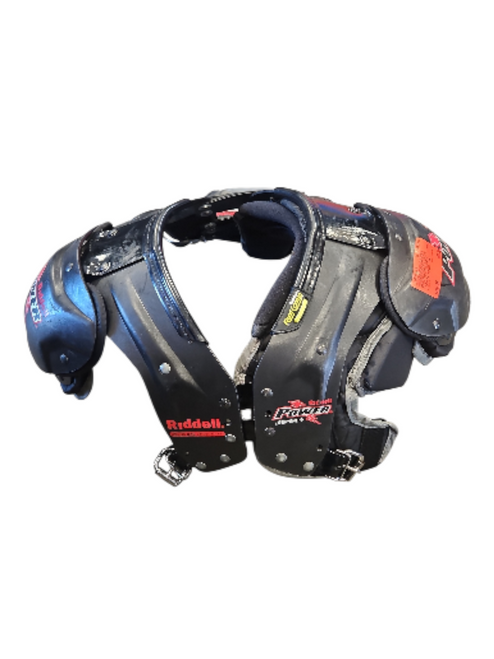 Vist Large View of Product Image Which is Used Riddell POWER JPK FB Shoulder Pads None XS