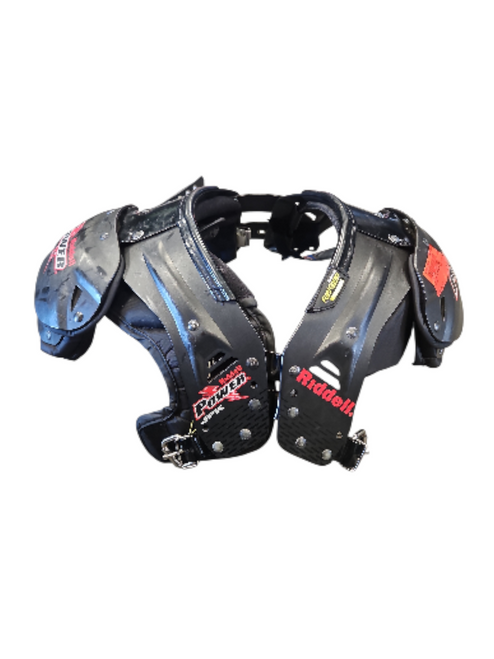 Vist Large View of Product Image Which is Used Riddell POWER JPK FB Shoulder Pads None XS