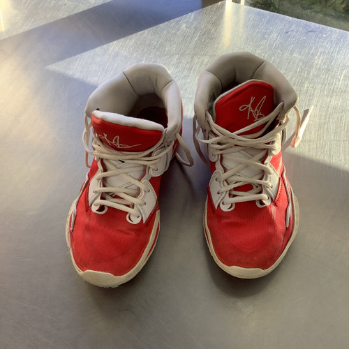 Vist Large View of Product Image Which is Used Nike Basketball Shoes M Red Senior 10