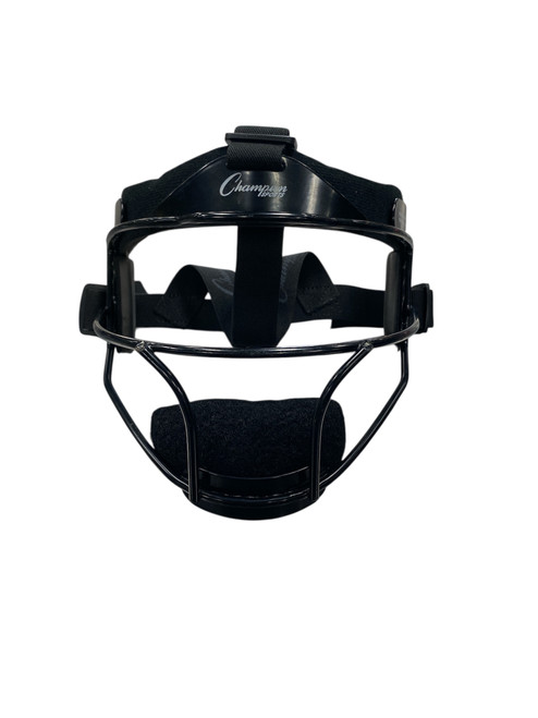 Vist Large View of Product Image Which is Used Champion Sports FACEMASK BB/SB Fielders Mask Black LG
