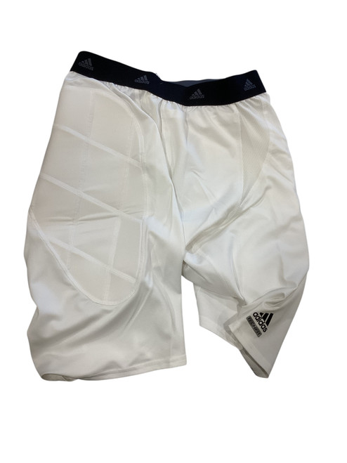 Vist Large View of Product Image Which is Used Adidas TECHFIT SLIDING SHORTS Other Clothing White XL