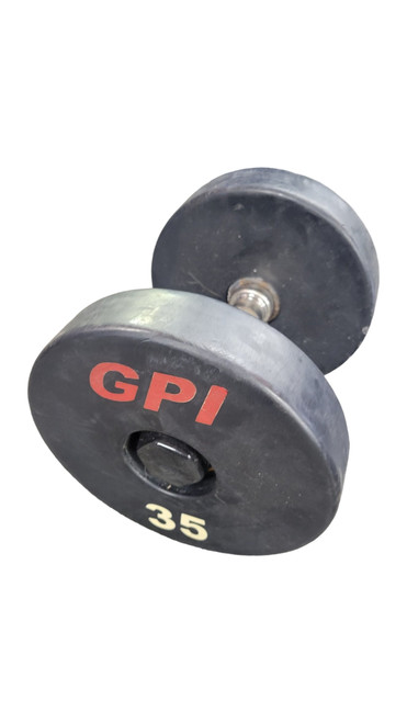 Vist Large View of Product Image Which is Used Hex Dumbbell (Each) 35 lb