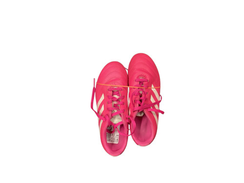 Vist Large View of Product Image Which is Used Adidas Soccer Cleats Pink Junior 02